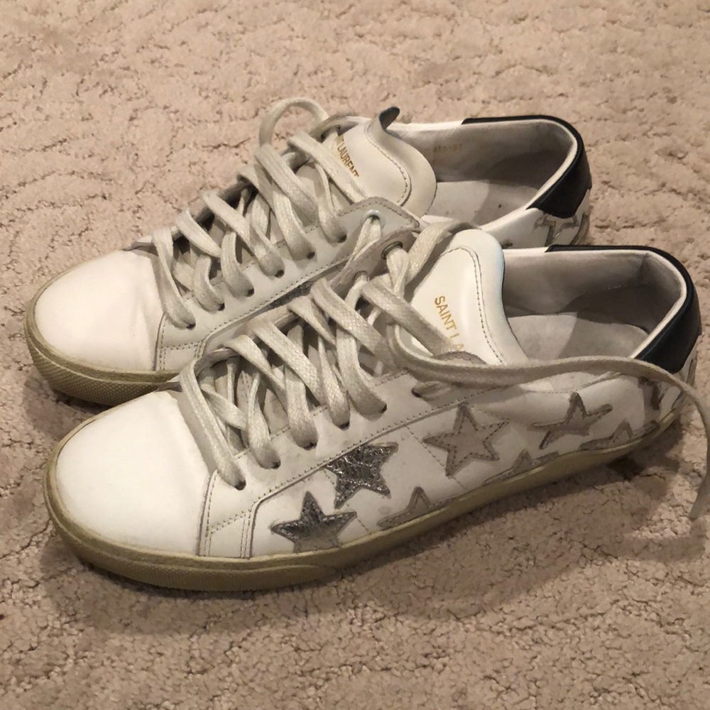 YSL star sneakers size 37